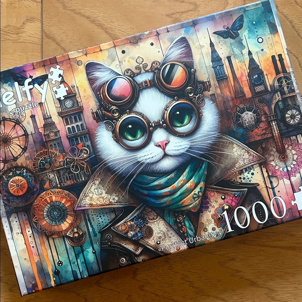 Jigsaw Puzzle: Purrfect Urbanity